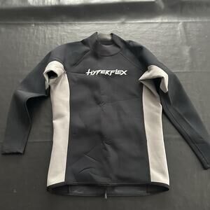 HyperFlex VYRL Men’s XL 1.5mm Full Long Sleeve Top Wetsuit Scuba Black